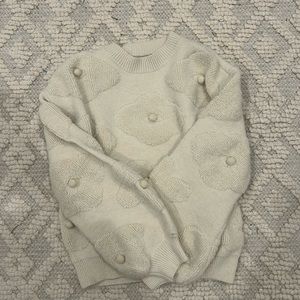 LUSH White Sweater